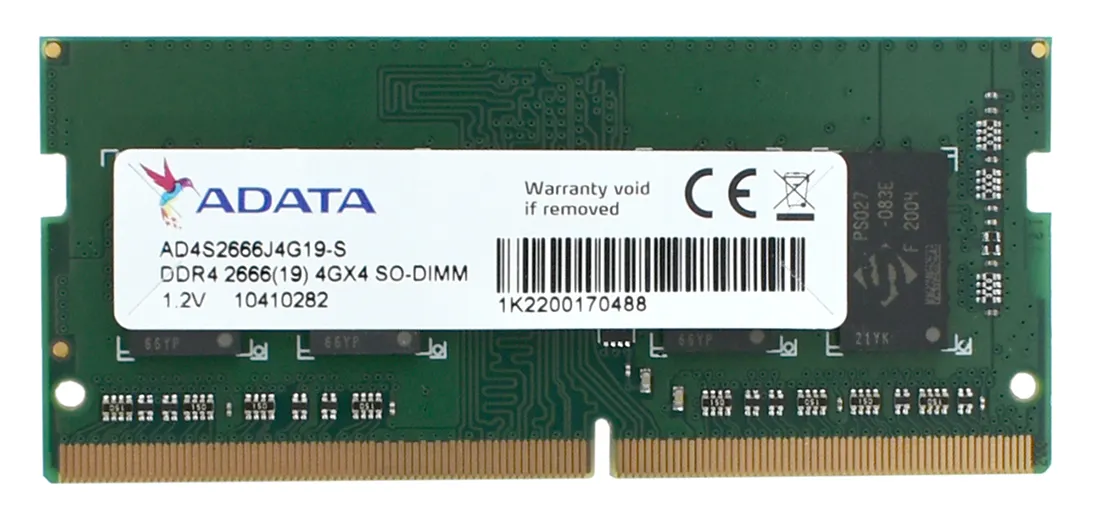 Оперативная память 4 GB ADATA AD4S2666J4G19-S