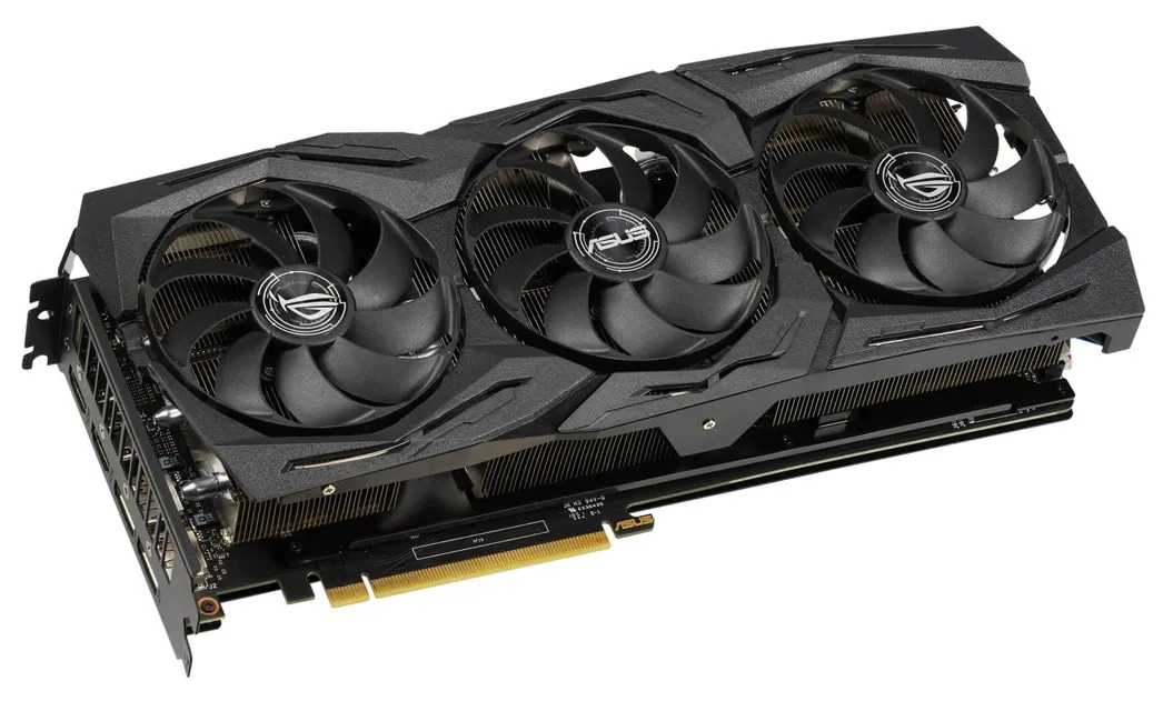 Видеокарта 6GB Asus GTX1660Ti ROG-STRIX-GTX1660TI-O6G-GAMING