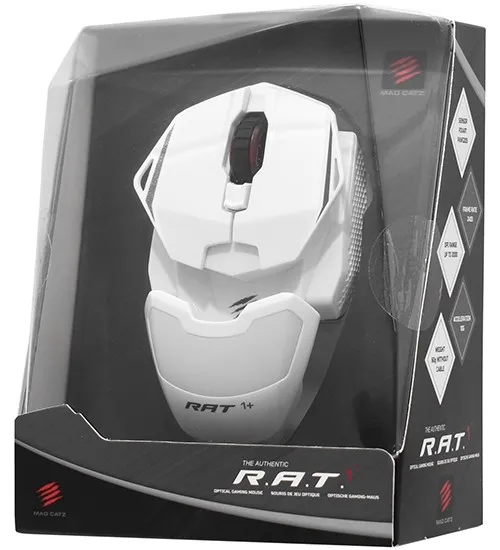 Мышь Mad Catz  R.A.T. 1+ white