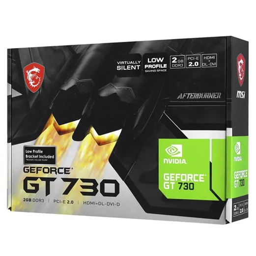 Видеокарта 2 GB MSI GT 730 N730K-2GD3H/LPV1