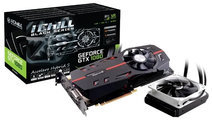 Видеокарта 8GB GTX 1080  Inno3D iChill Black Water C108B-3SDN-P6DNX