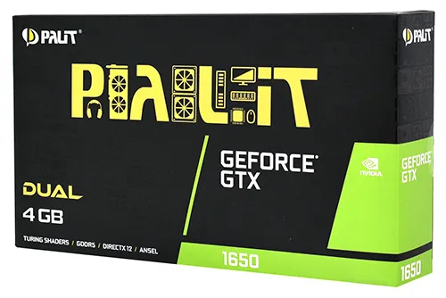 Видеокарта 4 GB Palit GTX 1650 Dual NE5165001BG1-1171D