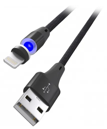 Кабель Apple Ritmix RCC-522 Magnet Black