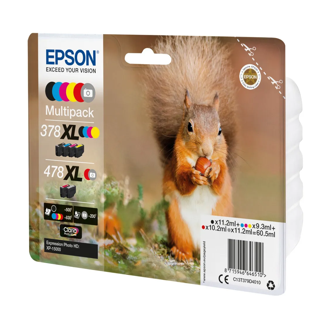 Картридж Epson C13T379D4020 478XL