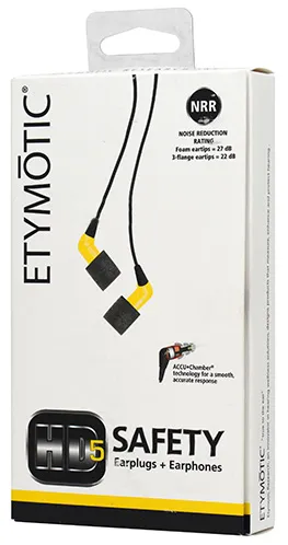 Наушники Etymotic ERHD-5-Safety black