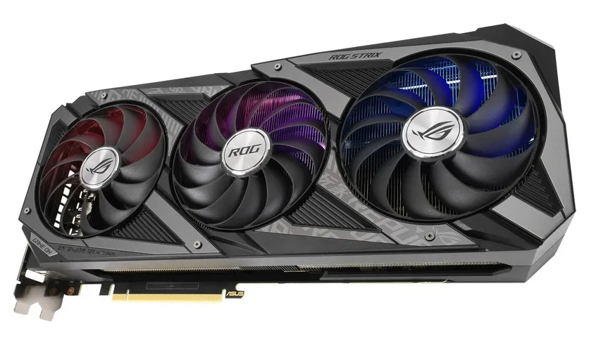 Видеокарта 8GB ASUS RTX3060TI ROG-STRIX-RTX3060TI-O8G-V2-GAMING