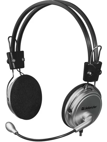 Наушники с микрофоном Defender Aura 120 черный