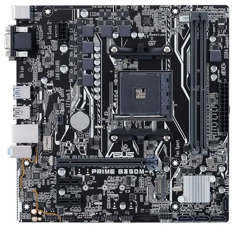 Материнская плата Asus PRIME B350M-K