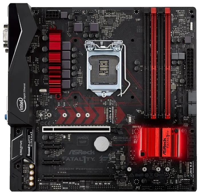 Материнская плата ASRock Fatal1ty B250M