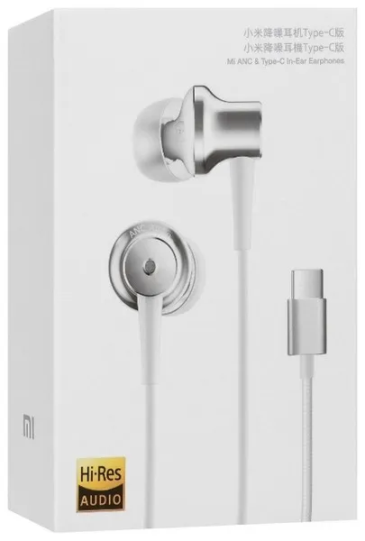 Наушники Xiaomi Mi In-Ear Headphone Type-C ANC ZBW4382TY Белый