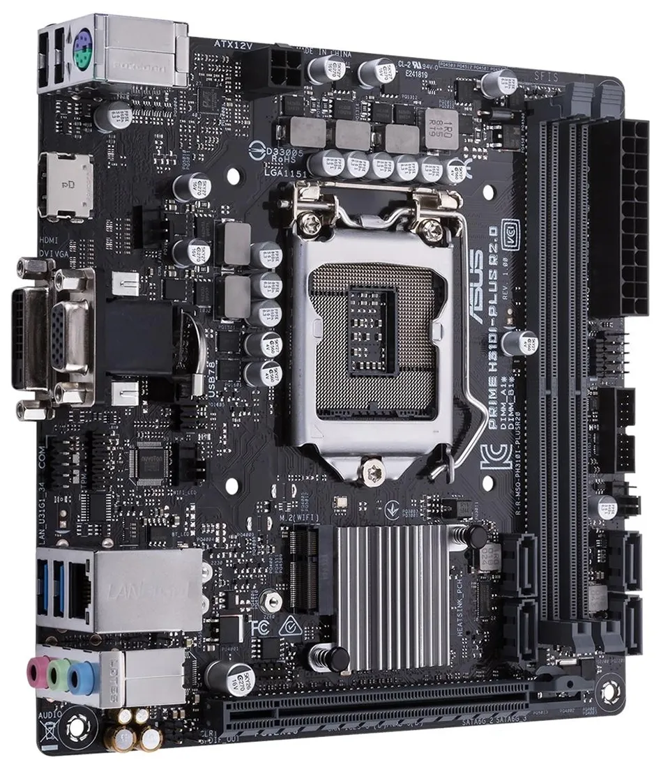 Материнская плата ASUS PRIME H310I-PLUS R2.0