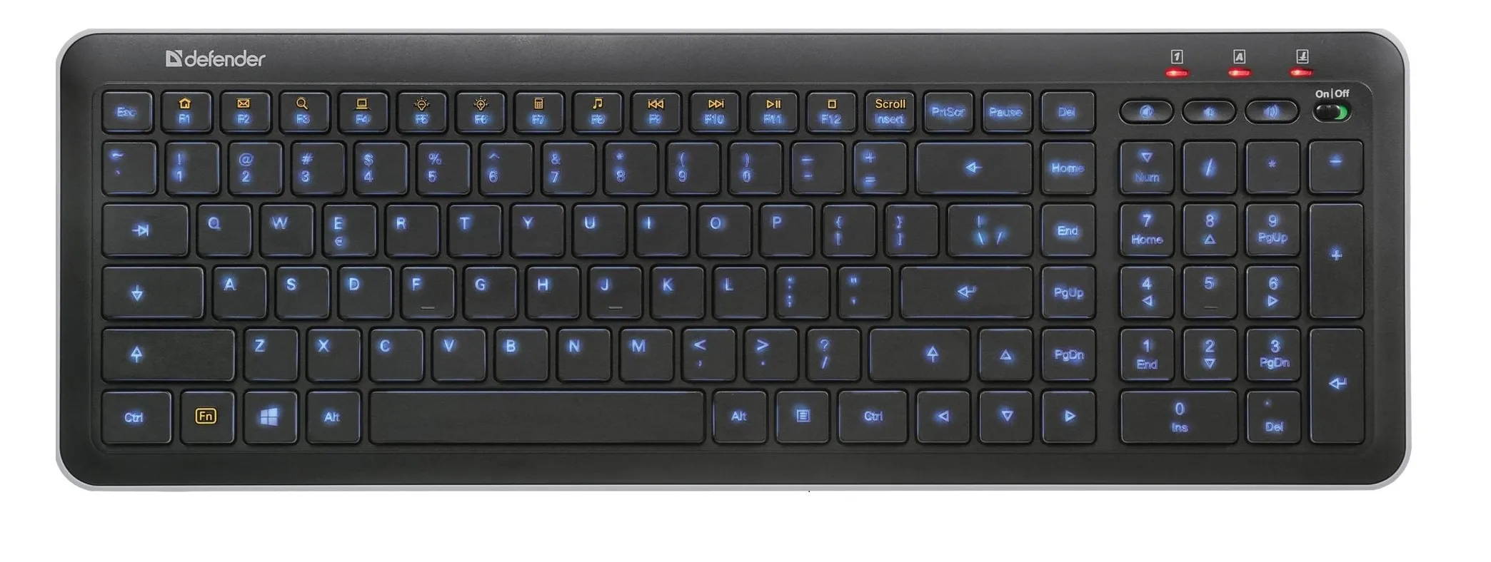 Клавиатура проводная Defender NOVA SM-680L