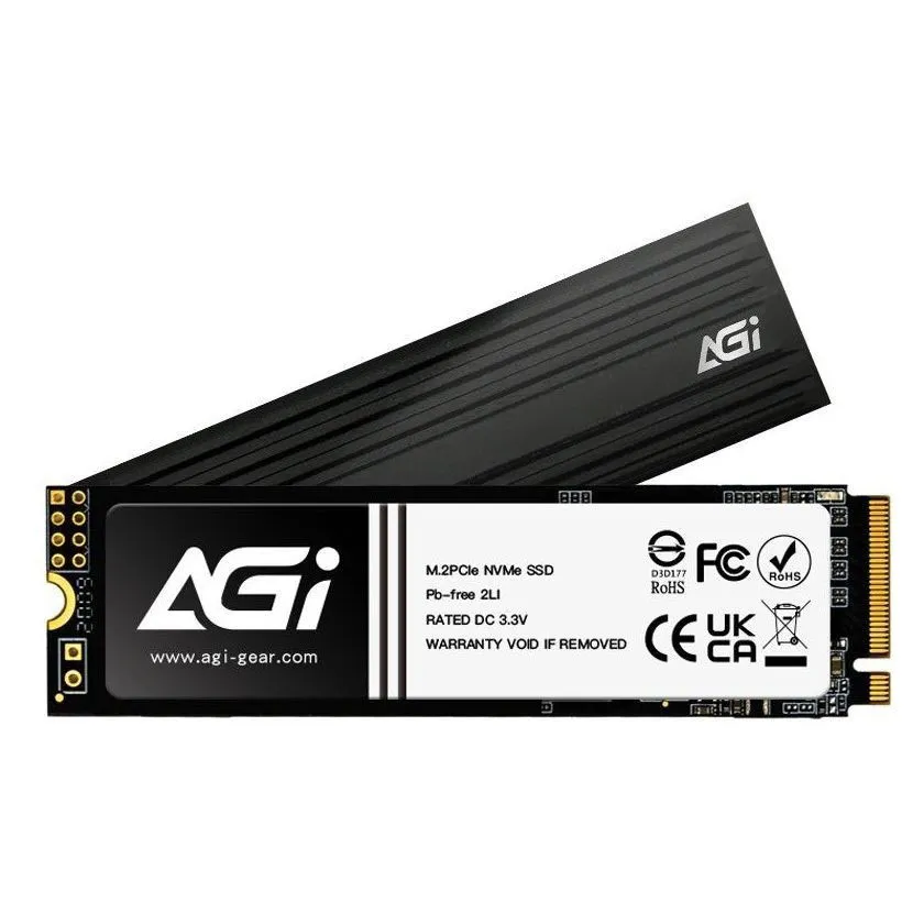 SSD накопитель 1Tb AGI AI828 AGI1T0G44AI828-CB