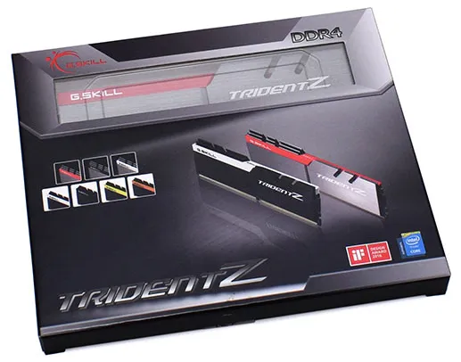 Оперативная память 16 GB kit G.SKILL TRIDENT Z F4-3200C16D-16GTZB