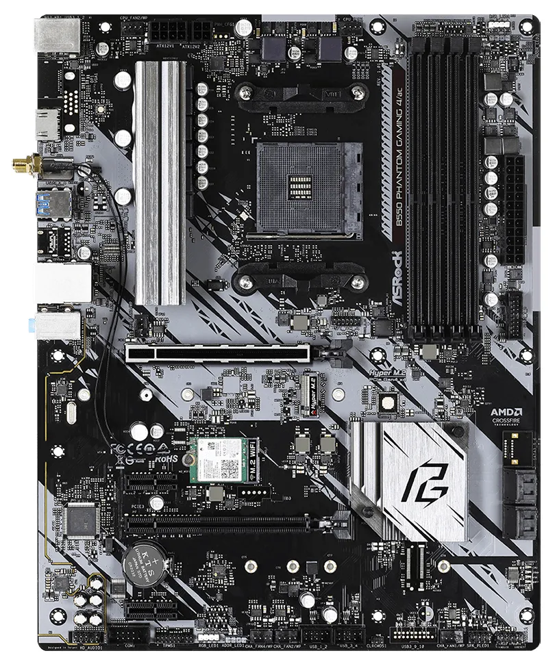 Материнская плата ASRock B550 PHANTOM GAMING 4/AC