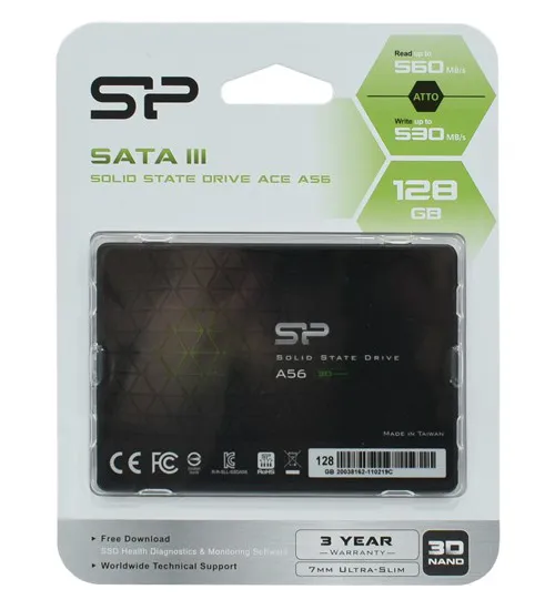 SSD 128 GB Silicon Power A56 SP128GBSS3A56B25