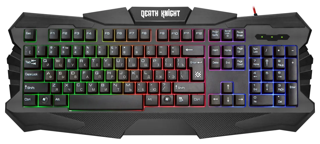 Комплект игровой Defender Death Knight MKP-007 RU