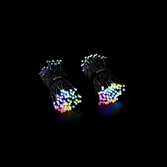 Гирлянда Twinkly Strings 400 RGBW, Gen II, IP44, Length 32m, Black wire