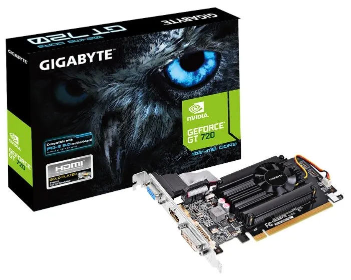 Видеокарта Gigabyte GeForce GT720 1GB