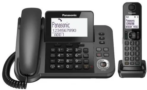 Радиотелефон Panasonic KX-TGF320RUM Black