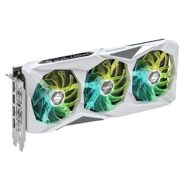 Видеокарта 16Gb ASRock Radeon RX7600XT SL 16GO