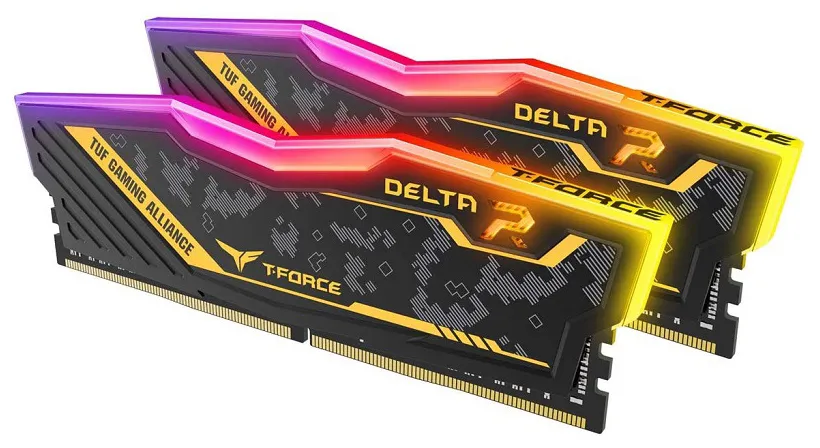 Оперативная память 32Gb kit Team Group DELTA TUF Gaming Alliance RGB modul 3200MHz