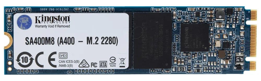 SSD накопитель 120GB Kingston SA400M8/120G M2 2280