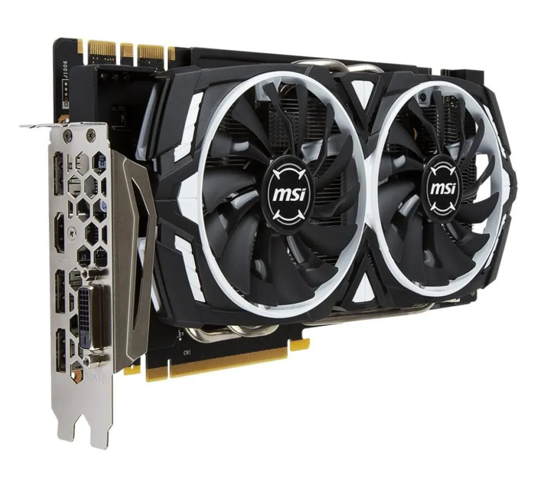 Видеокарта MSI GeForce GTX 1070 ARMOR 8Gb
