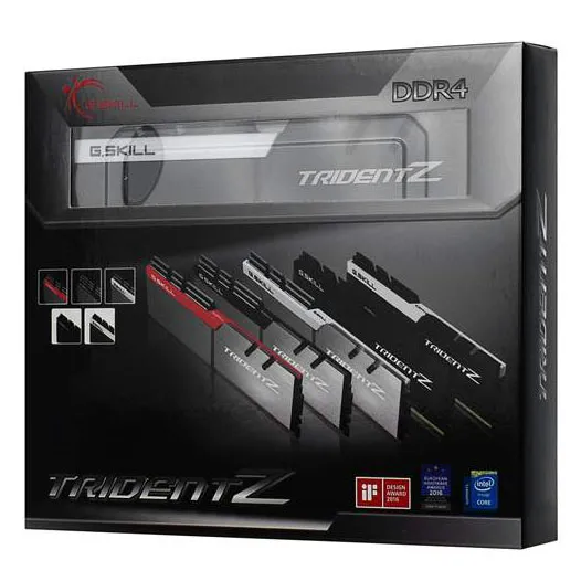 Оперативная память 64 GB kit G.Skill Trident Z F4-3200C16Q-64GTZSW