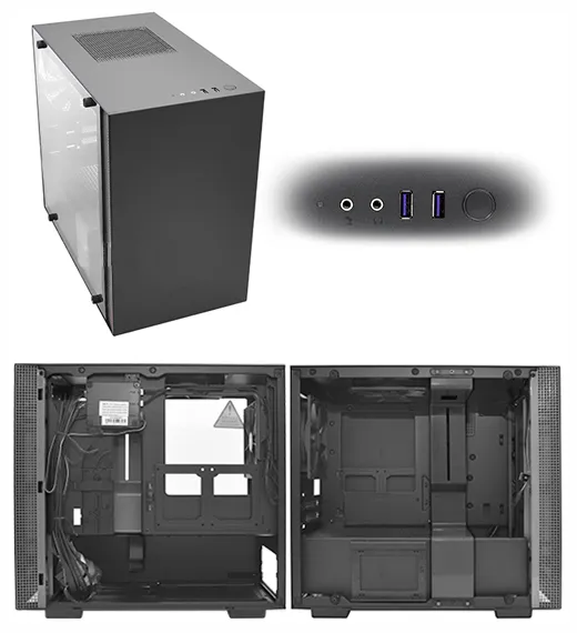 Корпус для ПК NZXT H200i CA-H200W-BB