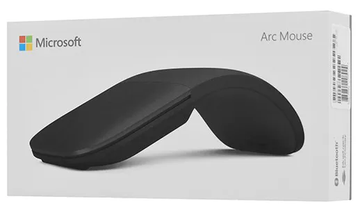 Мышь беспроводная Microsoft ARC Wireless ELG-00013 black