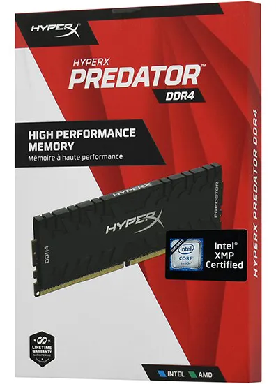 Оперативная память 16 GB kit Kingston HyperX Predator HX440C19PB4K2/16