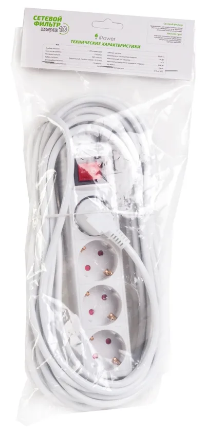 Сетевой фильтр iPower L4S10m