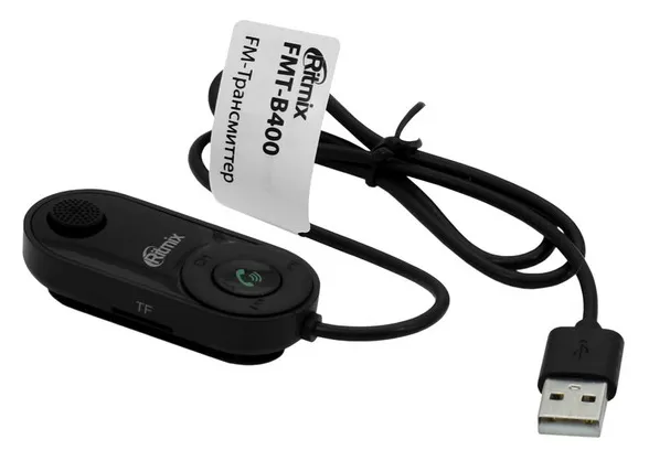Автомобильный BT/FM модулятор Ritmix FMT-B400
