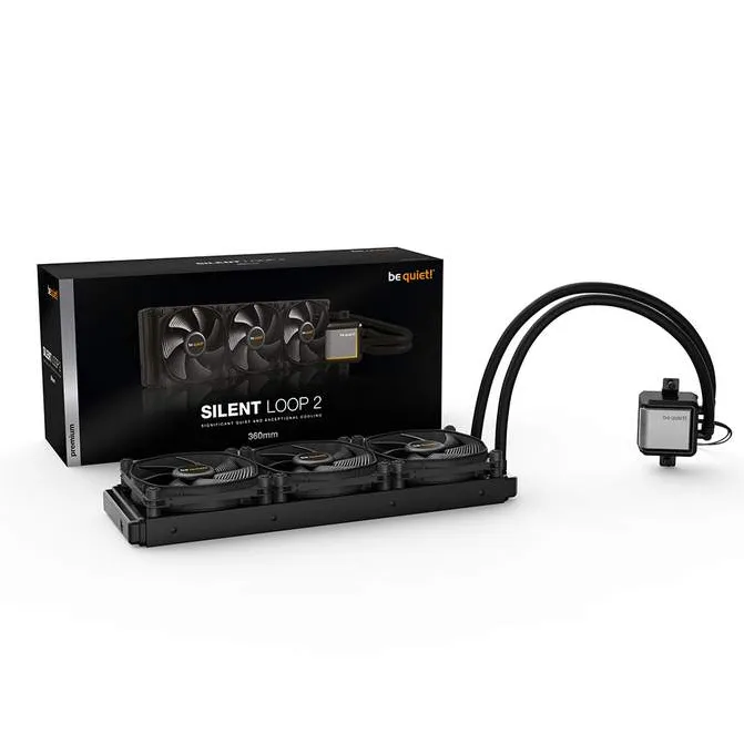 Водяное охлаждение Bequiet! Silent Loop 2 360mm