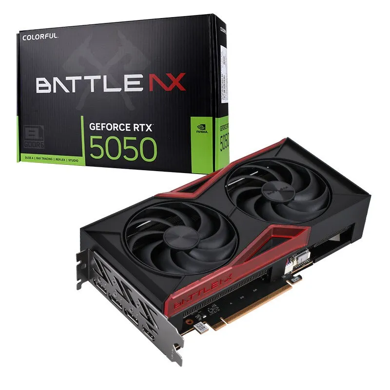 Видеокарта 8 GB Colorful RTX 5050 Battle AX DUO 8GB-V