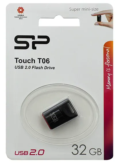 USB флешка 32GB Silicon Power Touch T06 SP032GBUF2T06V1K black