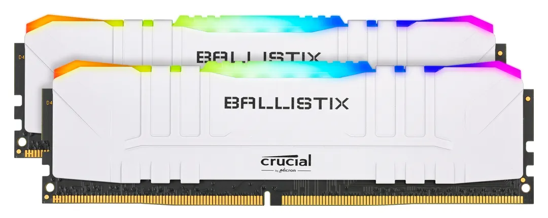 Оперативная память 32GB KIT Crucial Ballistix Desktop Gaming Memory RGB (White) BL2K16G36C16U4WL