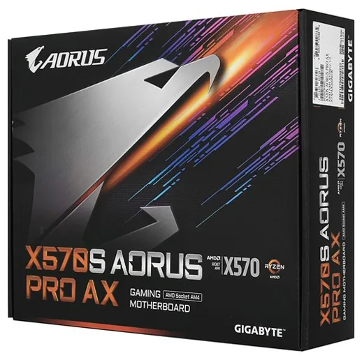 Материнская плата Gigabyte X570S AORUS PRO AX