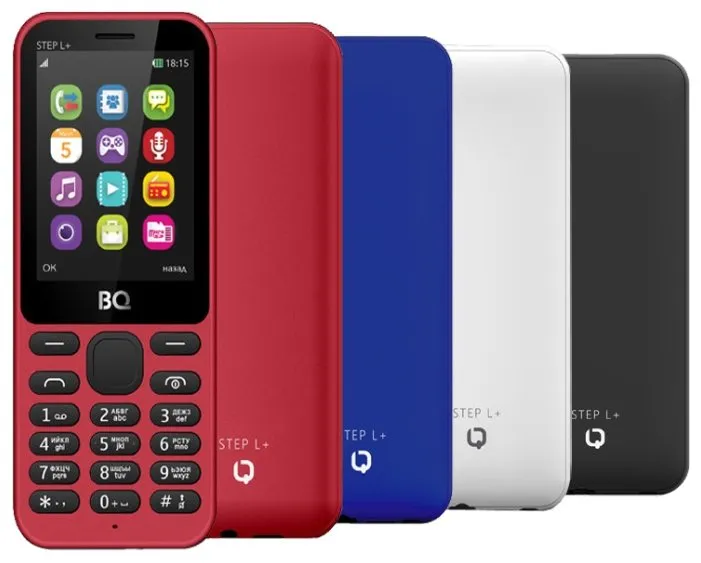 Мобильный телефон BQ 2431 Step L+ синий