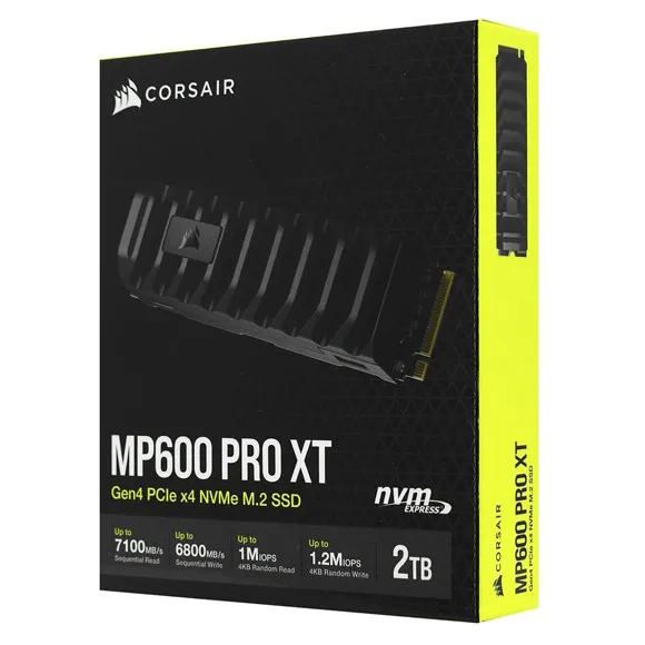 SSD накопитель 2 TB Corsair MP600 PRO XT CSSD-F2000GBMP600PXT
