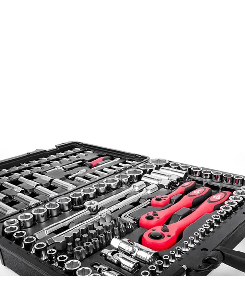 Профессиональный набор инструментов 1/4" & 3/8" & 1/2" 151ед, Cr-V
