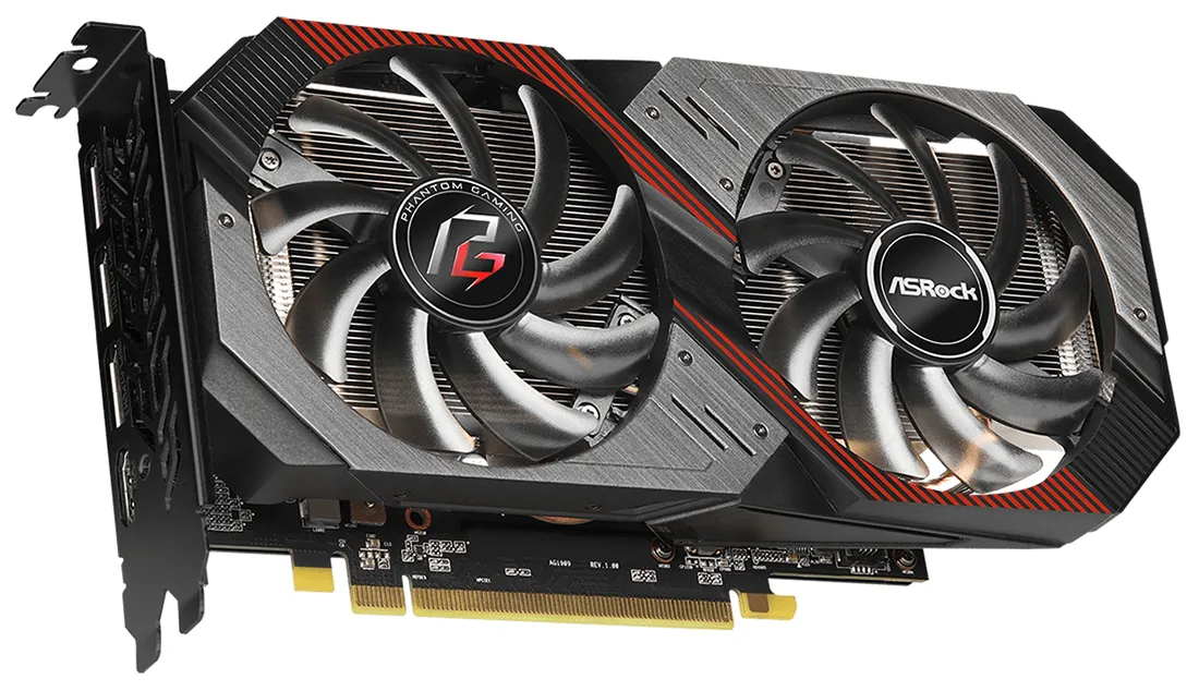 Видеокарта ASRock Radeon RX 5500 XT Phantom Gaming D 8G OC