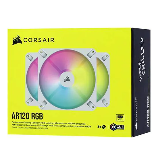 Комплект кулеров для корпуса Corsair iCUE AR120 Digital RGB CO-9050169-WW