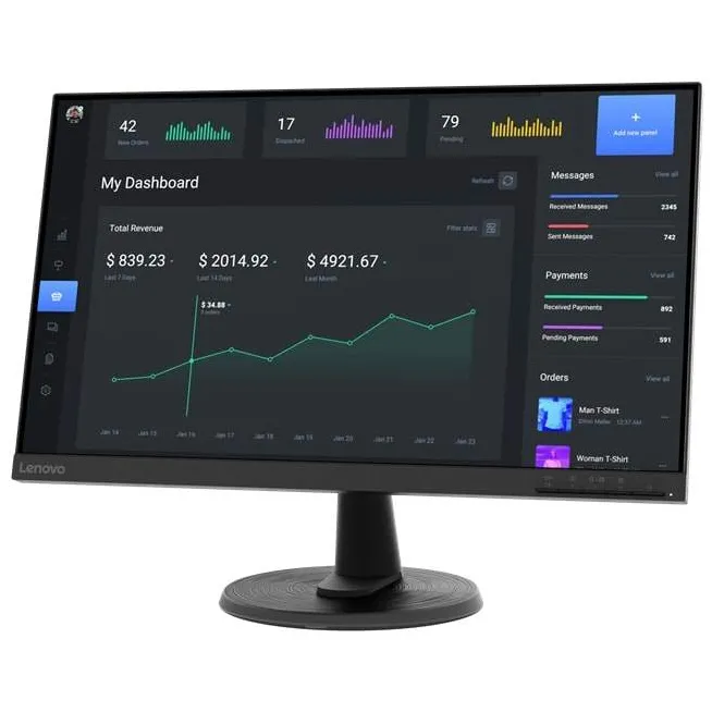 Монитор Lenovo D24-40 67A2KAC6EU