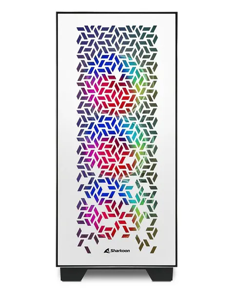 Корпус для ПК Sharkoon Elite Shark CA300H RGB White