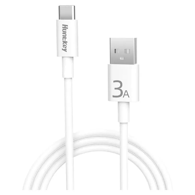Кабель зарядки Huntkey HKCAC301200 USB A to USB-C 1.2M 60W DC 4.5V-20V/3A