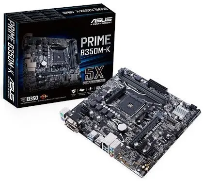 Материнская плата Asus PRIME B350M-K