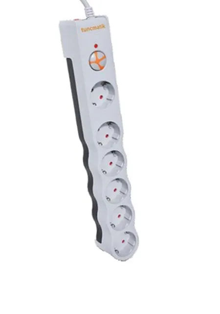 Сетевой фильтр Tuncmatik 6 Outlets Surge Protector 350 Белый