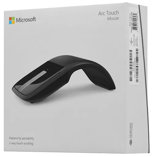 Мышь беспроводная Microsoft ARC Touch RVF-00056 black